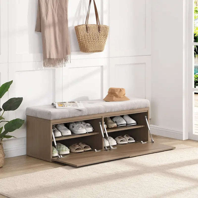 49 Shoe Storage Bench Storage Ottoman