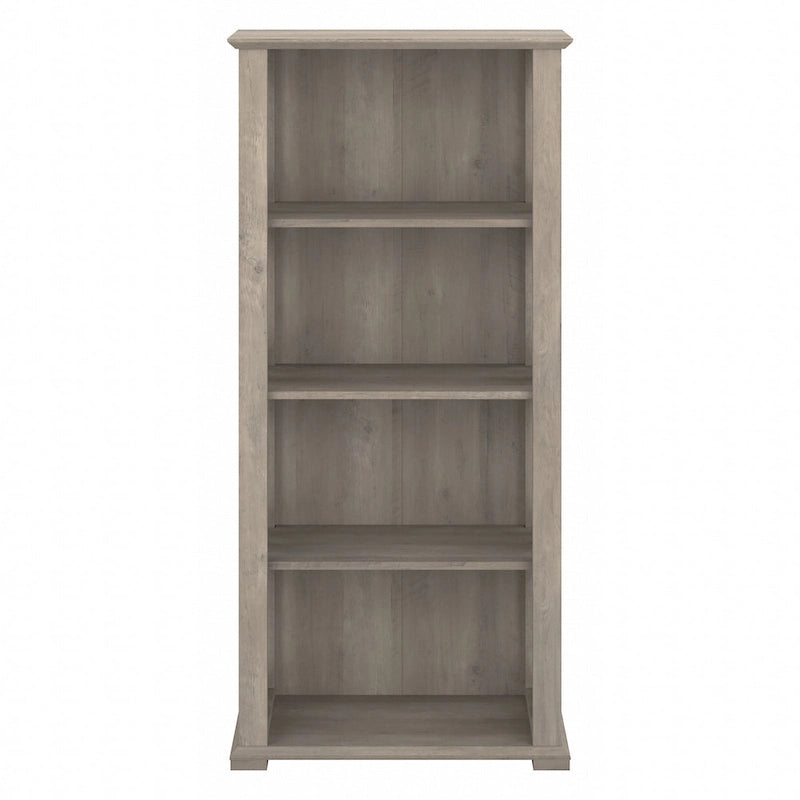 4-Shelf Farmhouse Bookcase - 31W x 16D x 66H