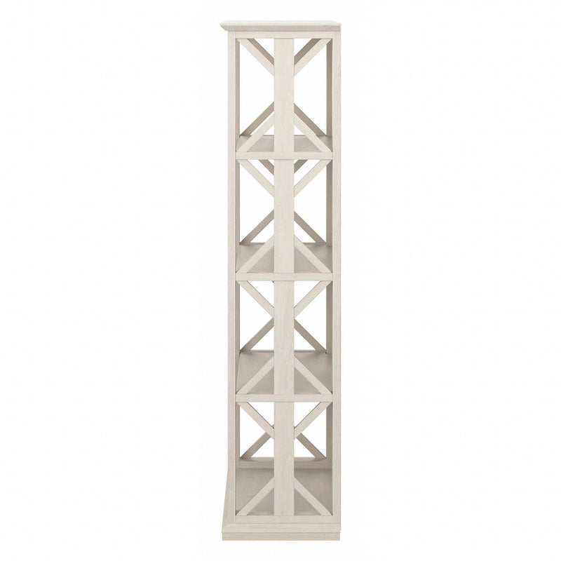 4-Shelf Farmhouse Bookcase - 31W x 16D x 66H