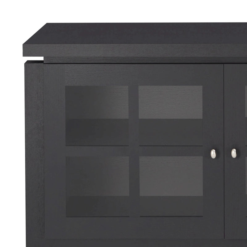 Modern Farmhouse 59" Windowpane Buffet Cabinet