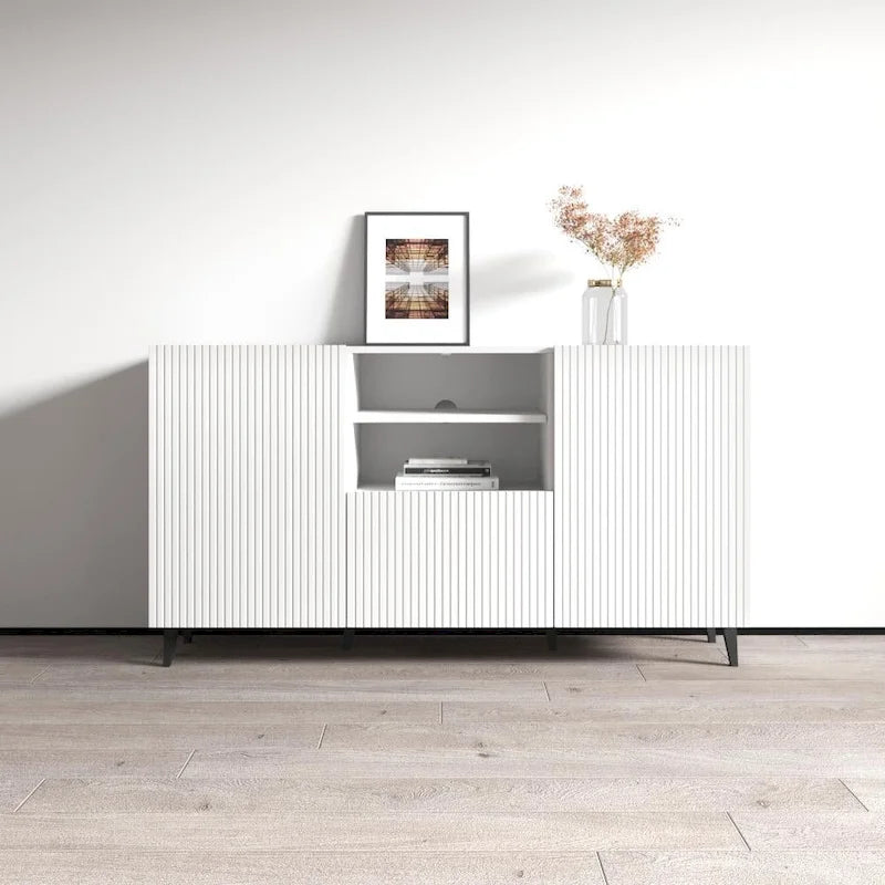59" Modern Sideboard with 2 Doors and 1 Shelf