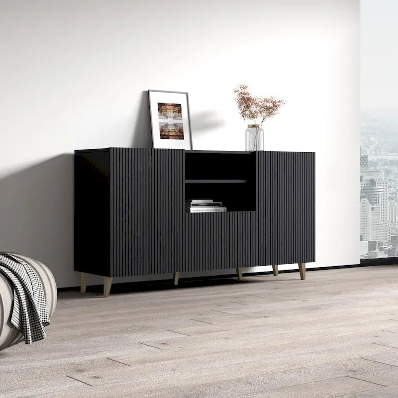 59" Modern Sideboard with 2 Doors and 1 Shelf