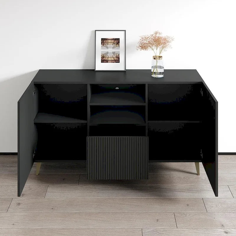 59" Modern Sideboard with 2 Doors and 1 Shelf