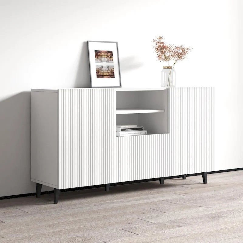 59" Modern Sideboard with 2 Doors and 1 Shelf
