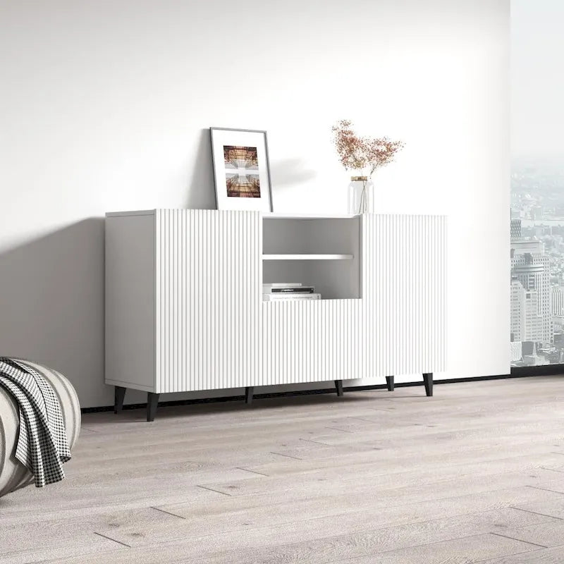 59" Modern Sideboard with 2 Doors and 1 Shelf