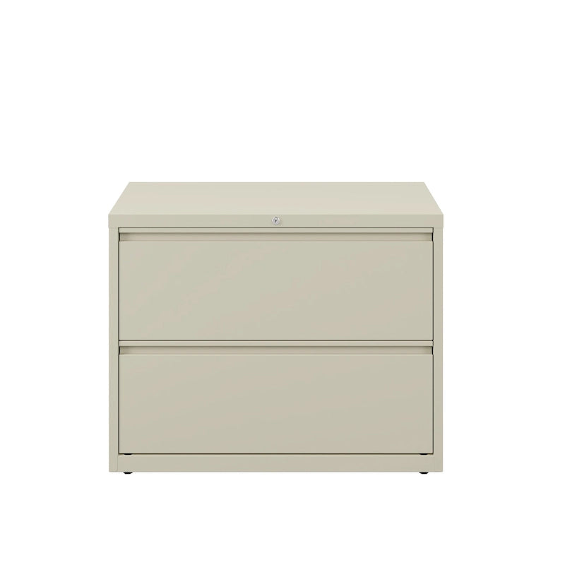 36" Wide 2-Drawer Lateral File Cabinet, Charcoal