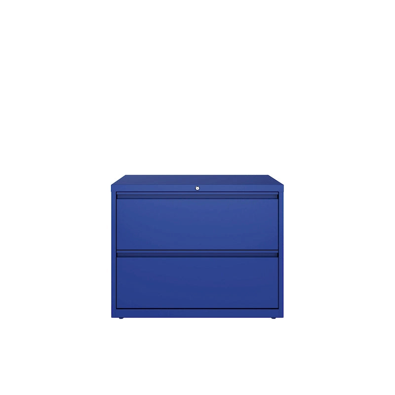 36" Wide 2-Drawer Lateral File Cabinet, Charcoal