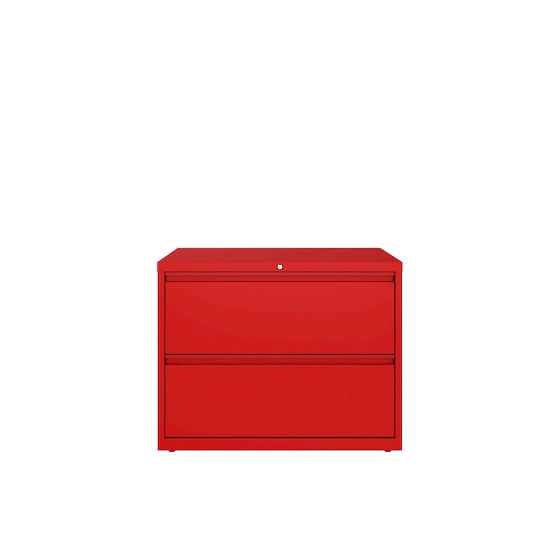 36" Wide 2-Drawer Lateral File Cabinet, Charcoal