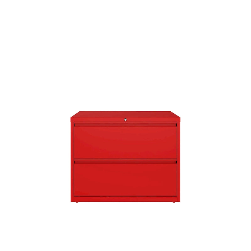 36" Wide 2-Drawer Lateral File Cabinet, Charcoal