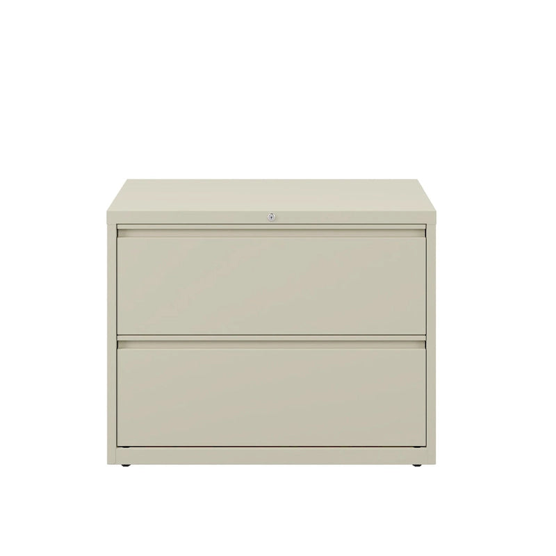 36" Wide 2-Drawer Lateral File Cabinet, Charcoal