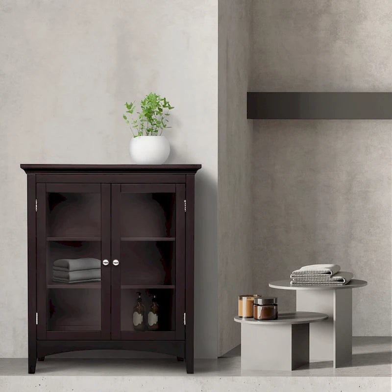 Teamson Home Madison Freestanding Floor Cabinet - 13L x 26W x 32H