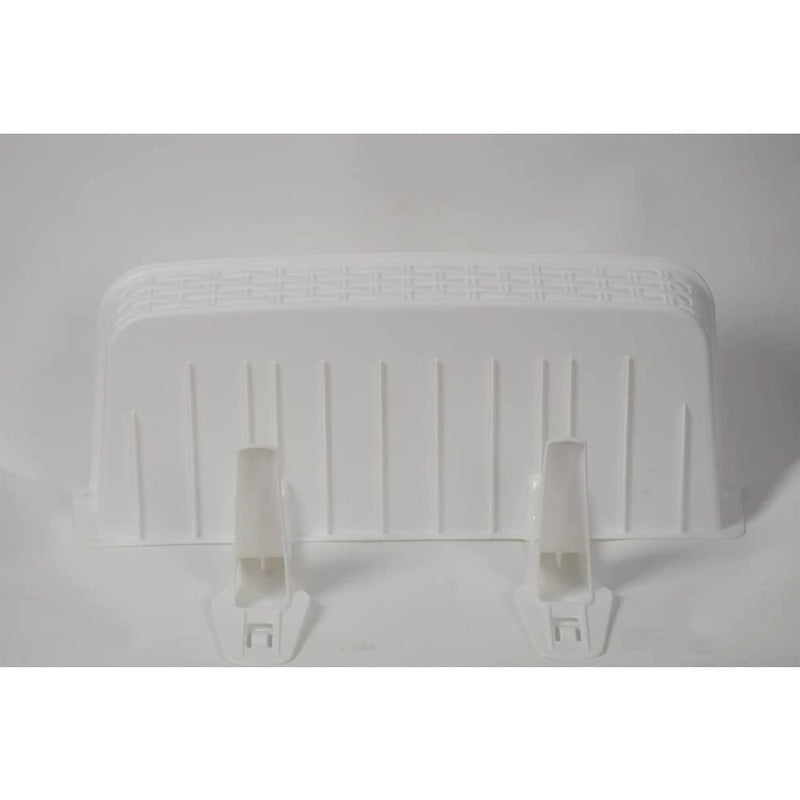 White Rattan Plastic Above-toilet Bathroom Space Saver Shelf
