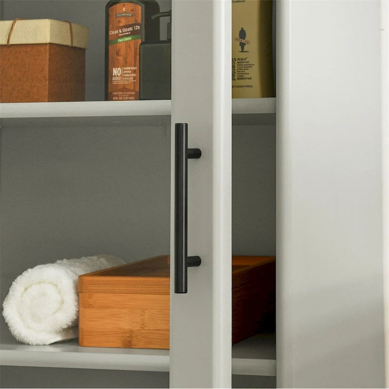 Bathroom Storage Cabinet with Adjustable Shelves